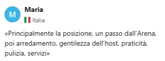 review talking well about the room
